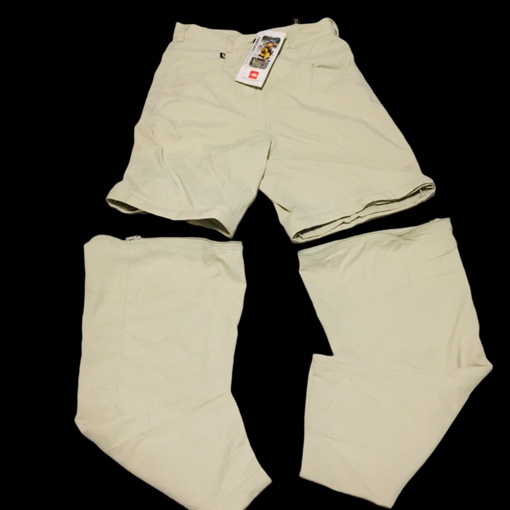 NWT The North Face Zip-Off Convertible Hiking Pants/Shorts Women's Sz 8 M NEW